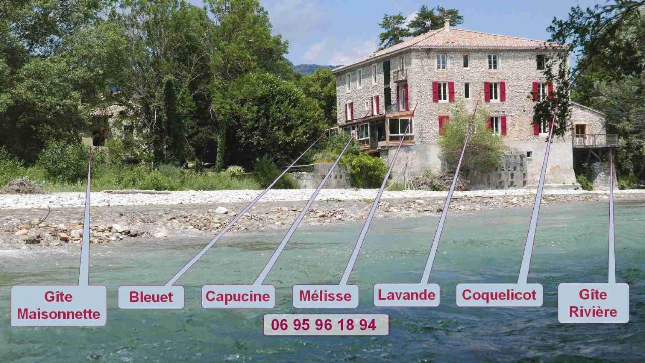 -Moulin De Solaure- Hotel Aix-en-Diois Luaran gambar